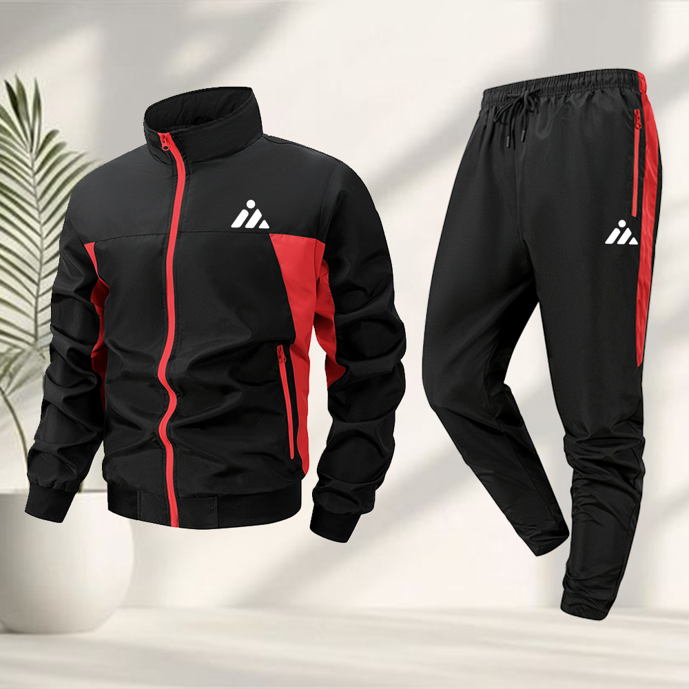 Cycling Gear Man - Men's Casual Sports Suit Creative Triangle