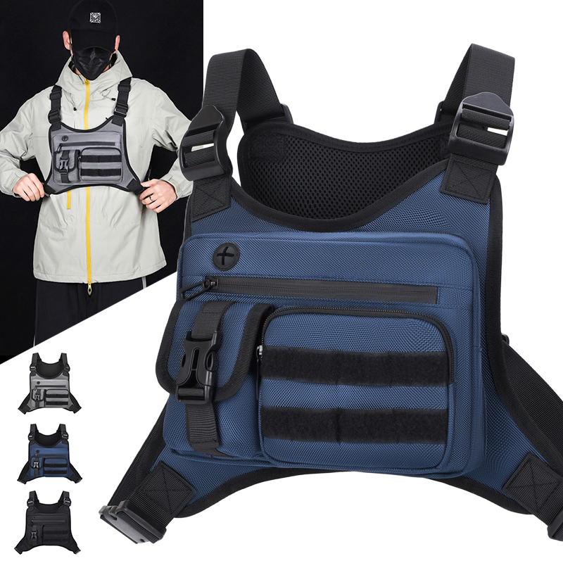 Cycling Gear Man - Tactical Chest Rig Bag Men Waterproof