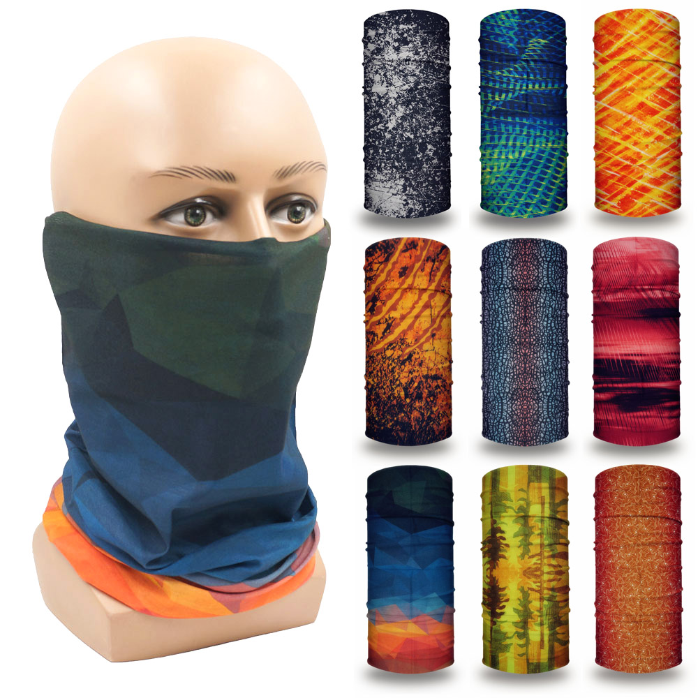 Cycling Gear Women - Colorful Prints Hair Bandana Headand for