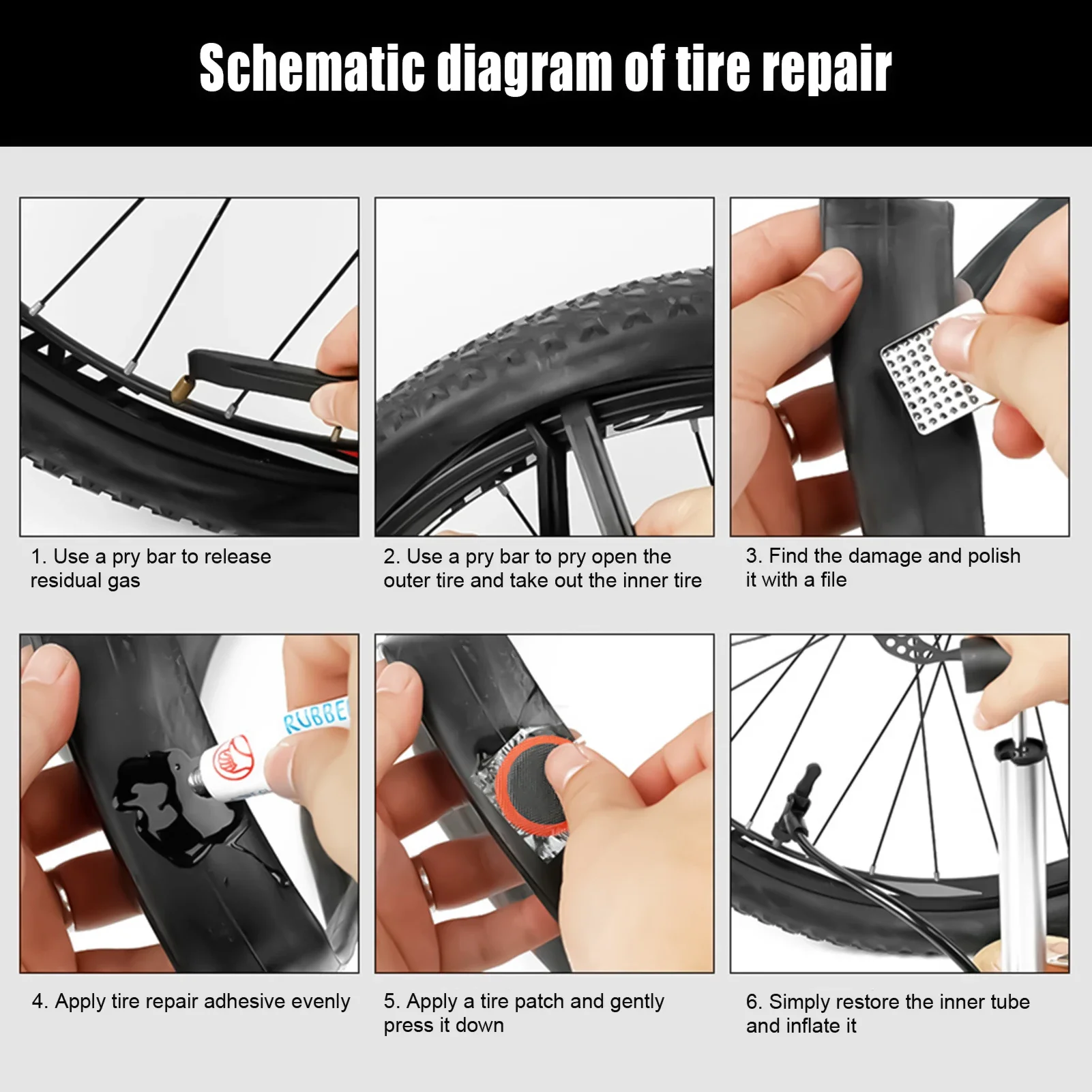 2026-Bike Tire Repair Kit Conv - Bike Tube Repair Kit 评论和价格