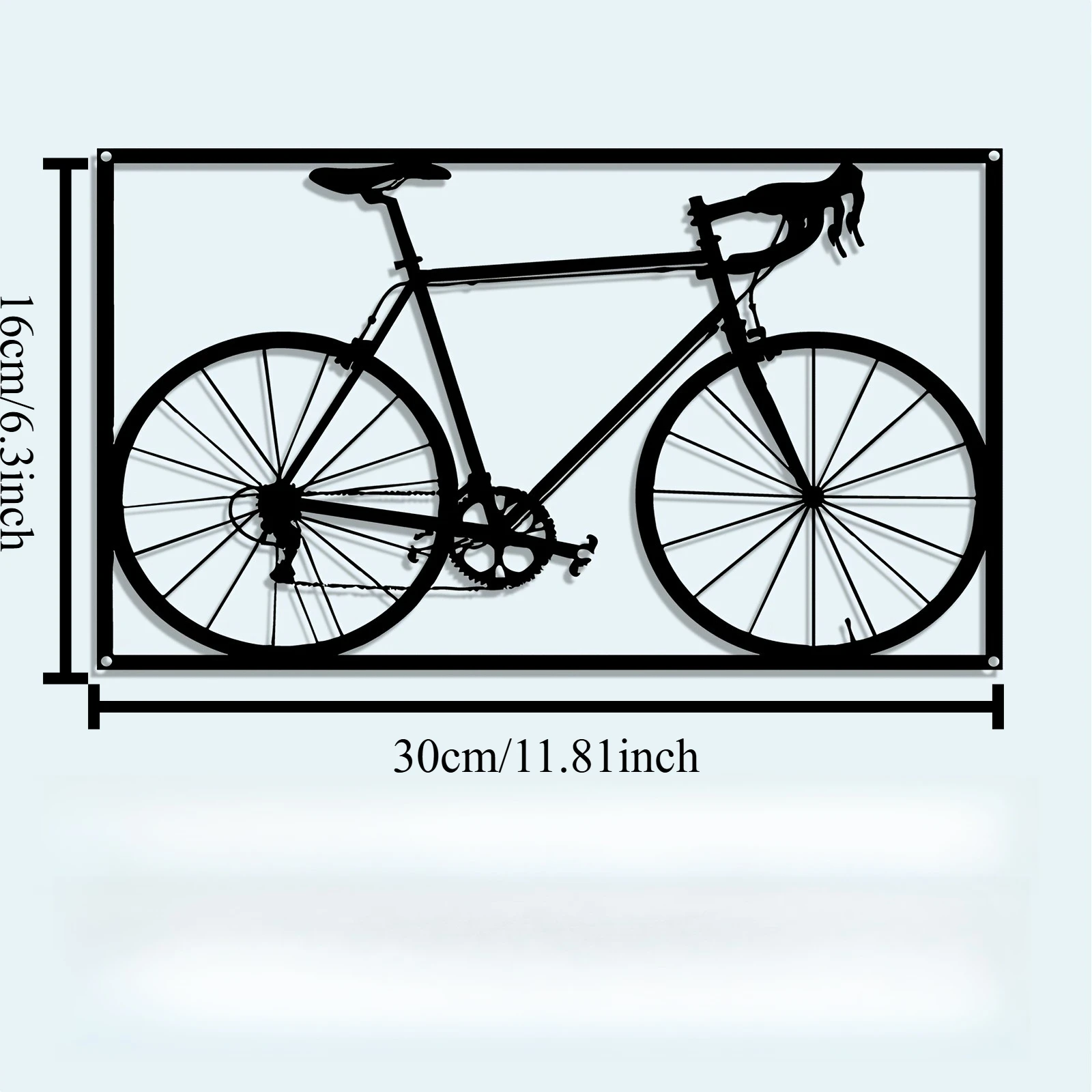 CIFBUY Metal Wall Art Iron Bic - Cycling Gear Gifts 评论和价格