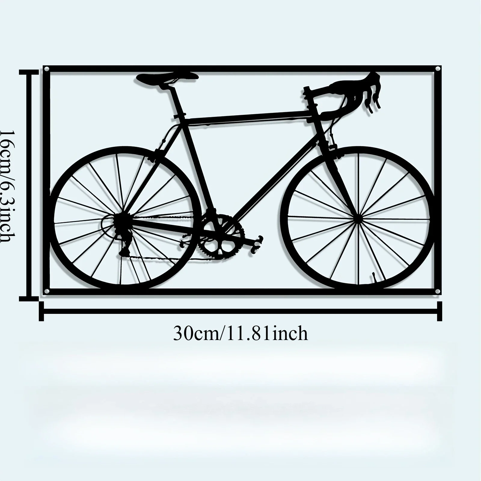 CIFBUY Metal Wall Art Iron Bic - Cycling Gear Gifts 评论和价格