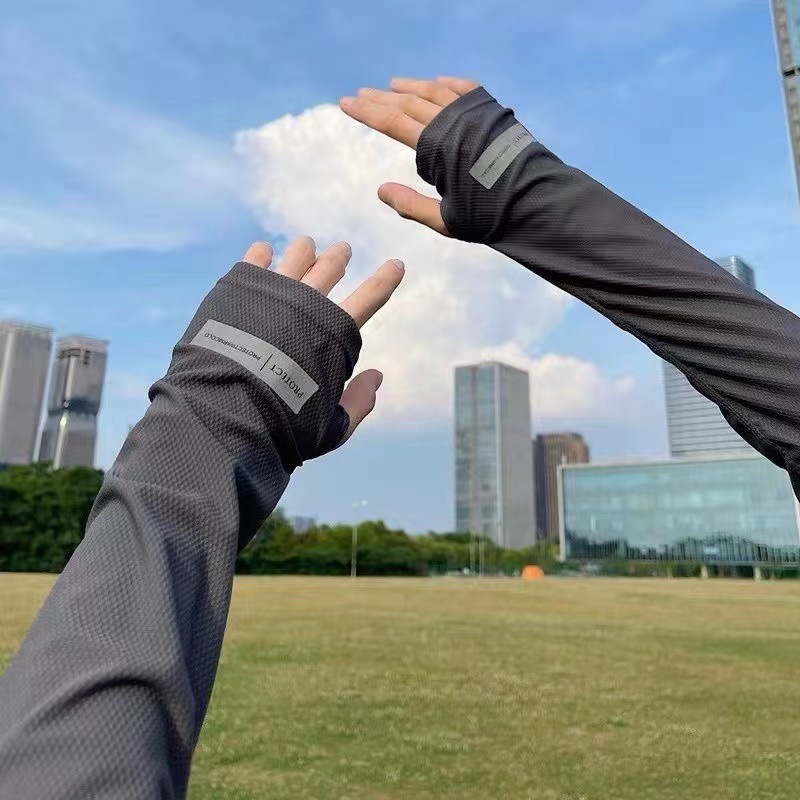1Pair Unisex UV Cooling Sun Ar - Gear In Cycling 评论和价格