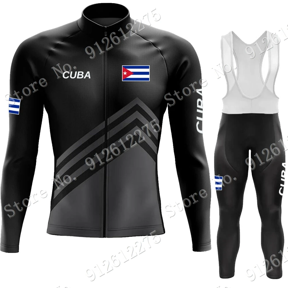 Cuba Cycling Jersey Set Cyclin - Cycling Gear Winter 评论和价格