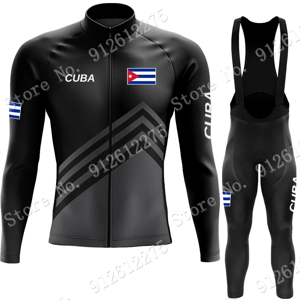 Cuba Cycling Jersey Set Cyclin - Cycling Gear Winter 评论和价格