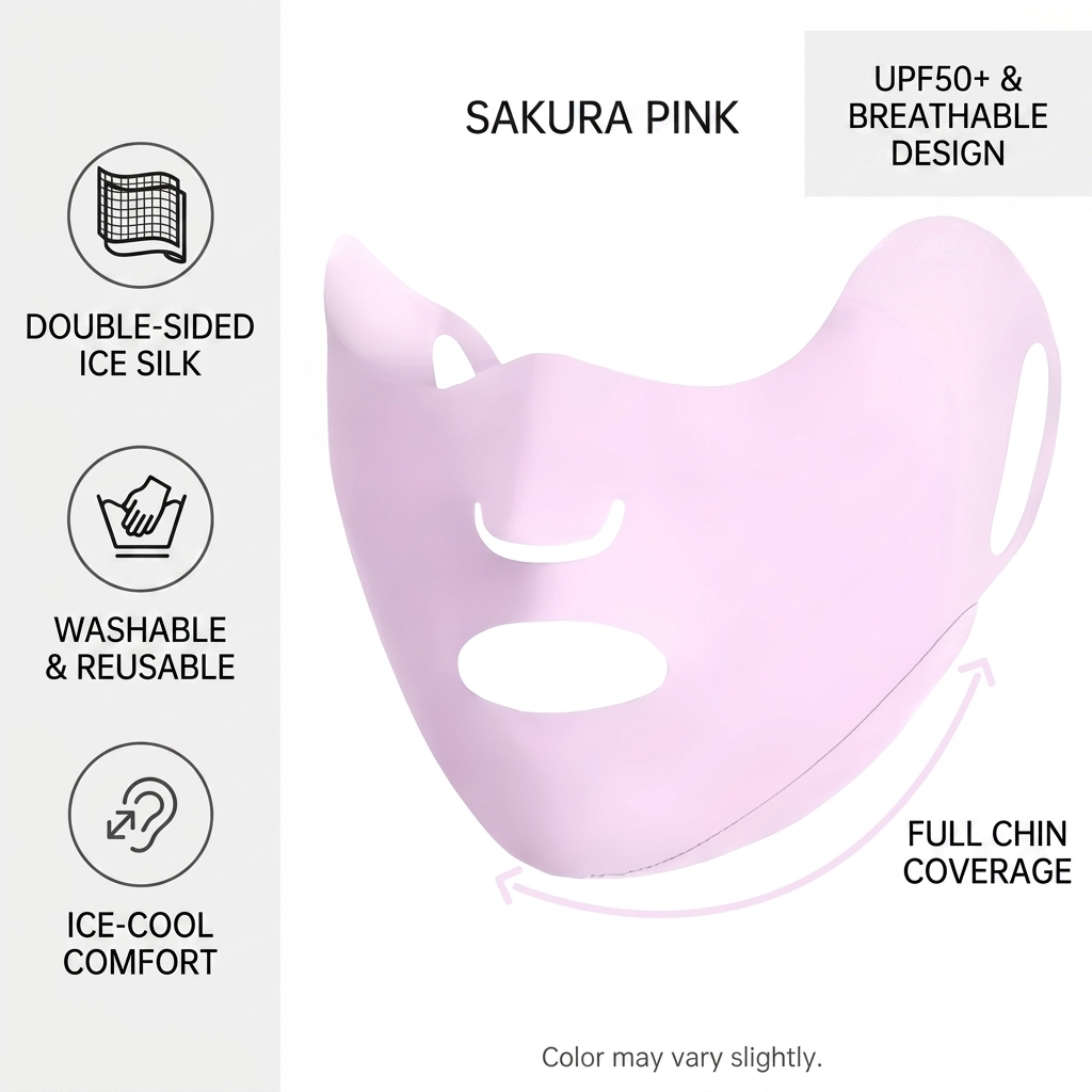 UV Protection Face Mask Breath - Cycling Gear Women 评论和价格