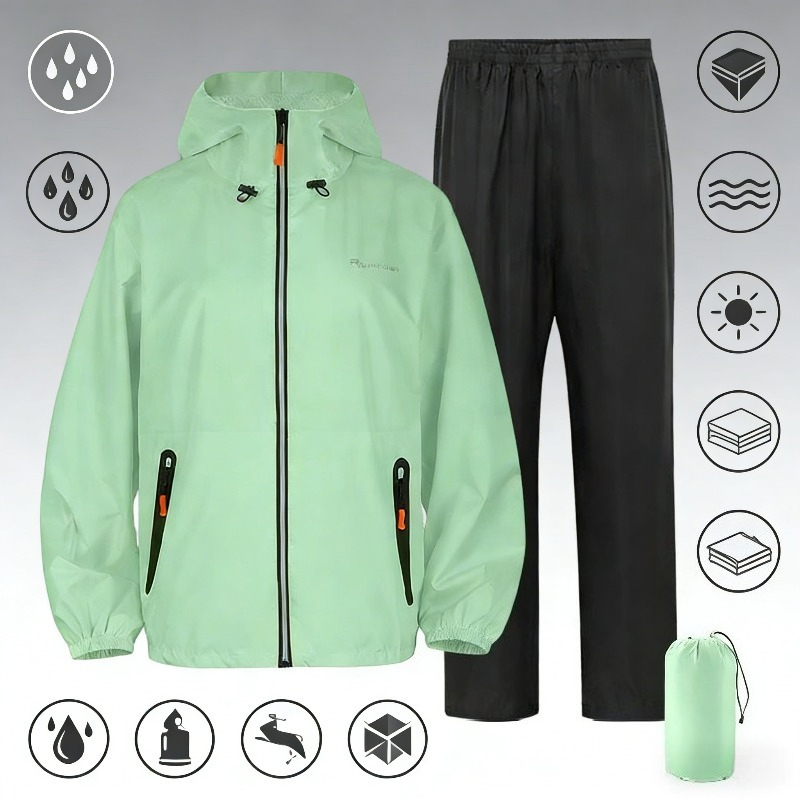 Full Body Waterproof Rain Suit - Cycling Gear Man 评论和价格