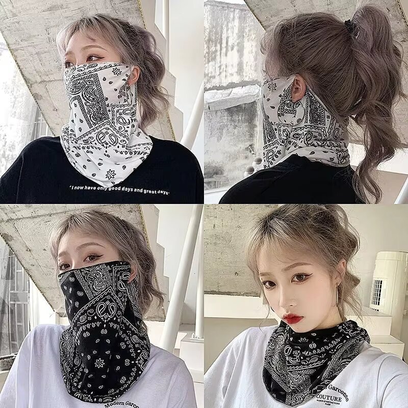 Fashion Punk Sunscreen Mask Fo - Cycling Face Mask 评论和价格