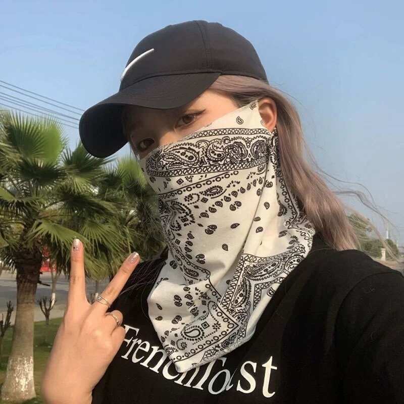 Fashion Punk Sunscreen Mask Fo - Cycling Face Mask 评论和价格