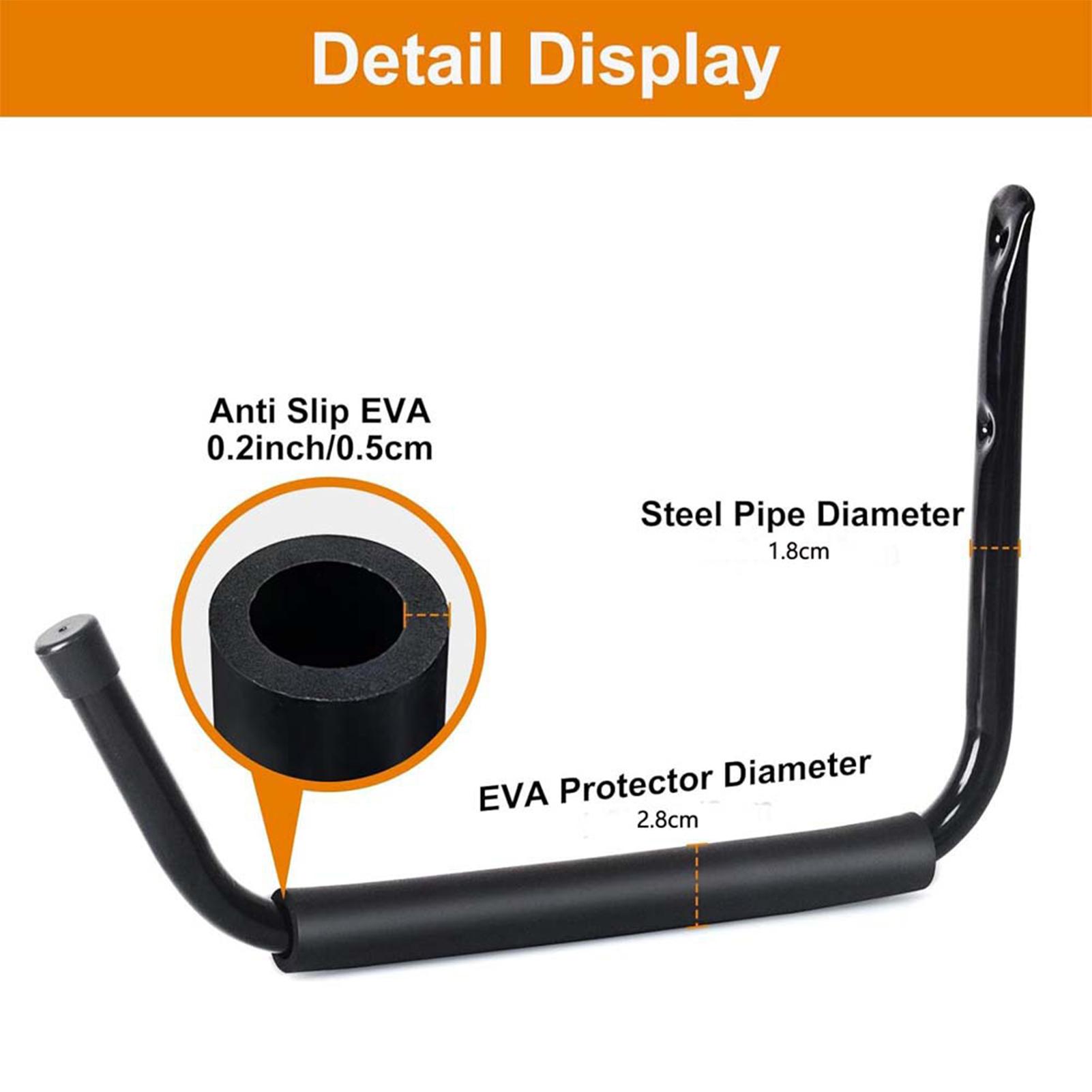 Kayak Rack For Garage Wall Mou - Cycling Gear Wall Hanger 评论和价格