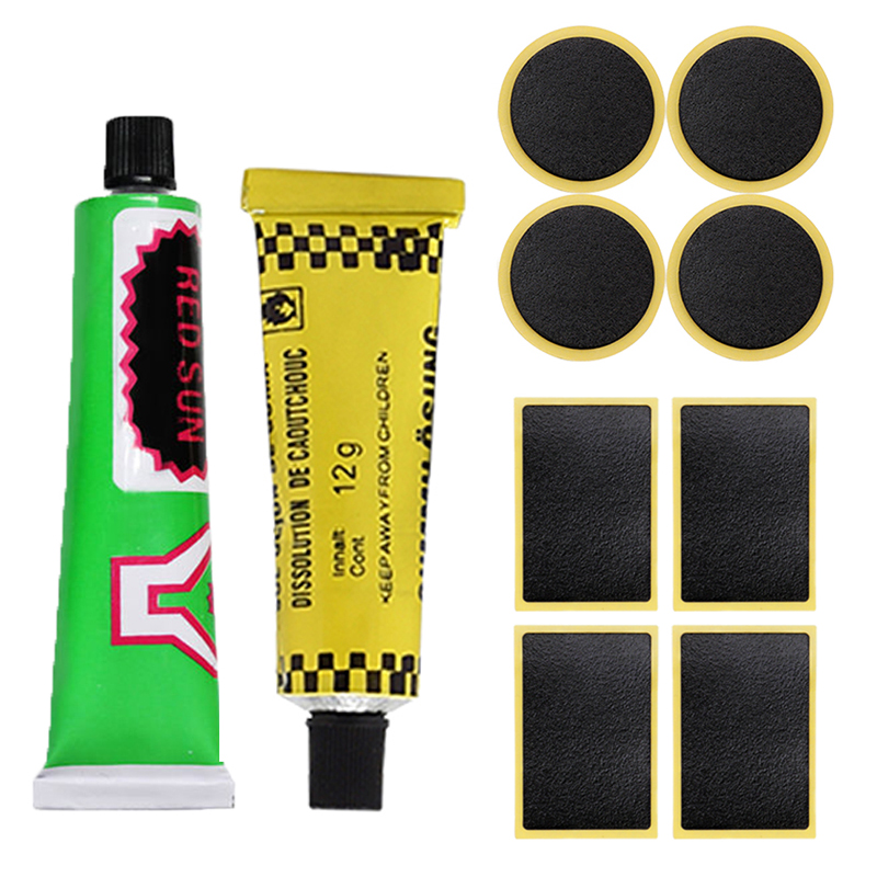 Bike Flat Tire Repair Kit Tool - Bike Tube Repair Kit 评论和价格