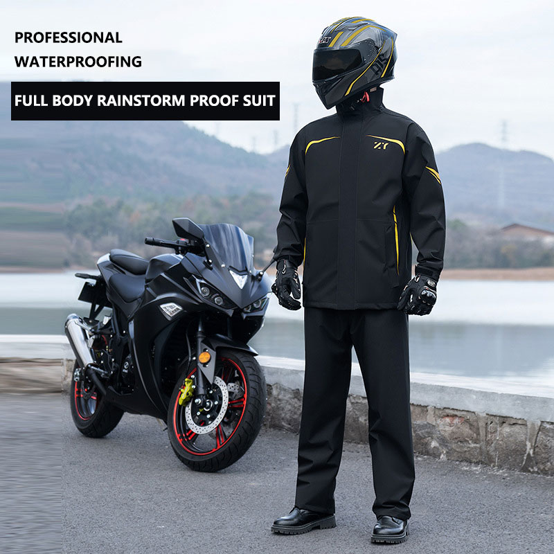 Motorcycle Spilt Raincoat Pant - Cycling Gear In Rain 评论和价格