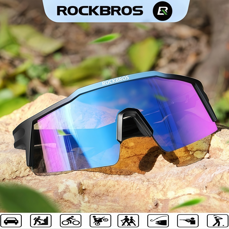 ROCKBROS riding glasses UV400, - Cycling Gear Material 评论和价格