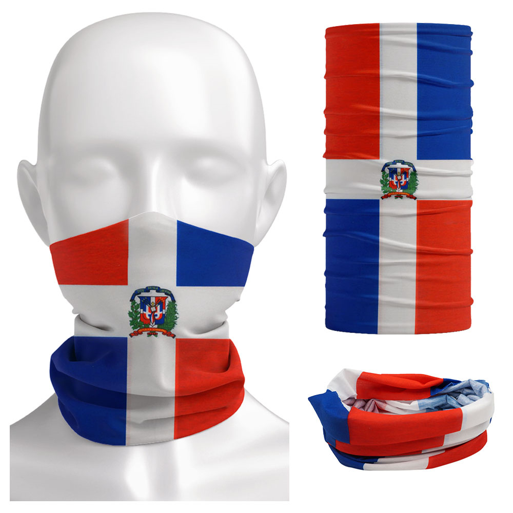 Dominica National Flag Bandana - Cycling Gear Man 评论和价格