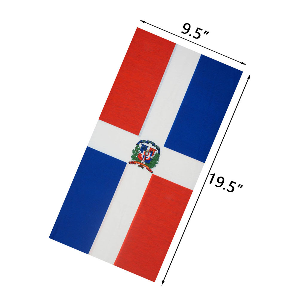 Dominica National Flag Bandana - Cycling Gear Man 评论和价格