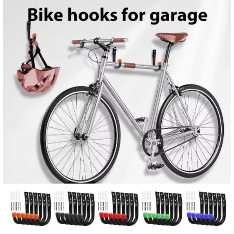 6PCS/Set Bike Wall Mount Hooks - Cycling Gear Wall Hanger 评论和价格