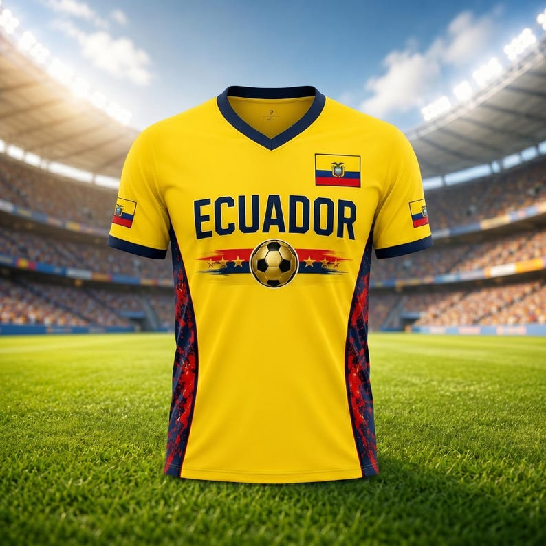 2026ECUADORIAN FOOTBALL JERSEY - Cycling Gear Gifts 评论和价格