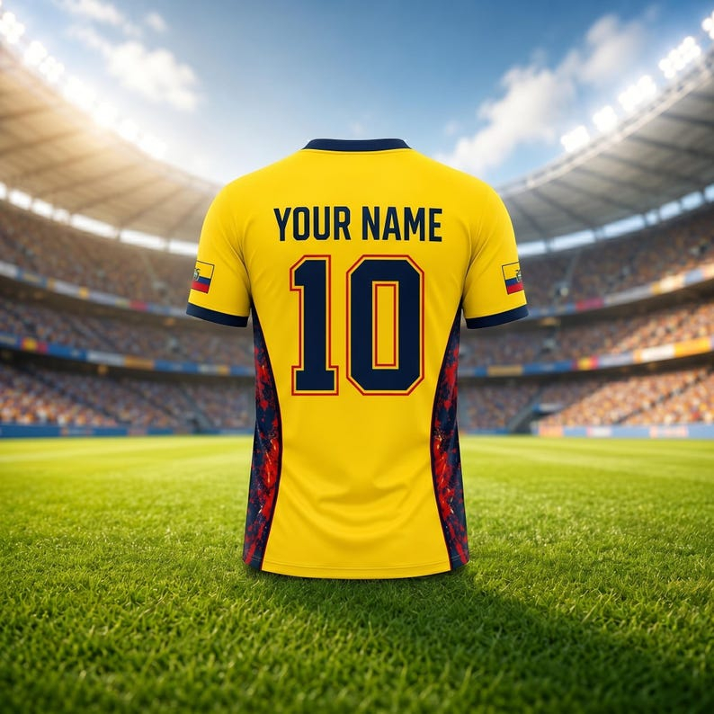 2026ECUADORIAN FOOTBALL JERSEY - Cycling Gear Gifts 评论和价格