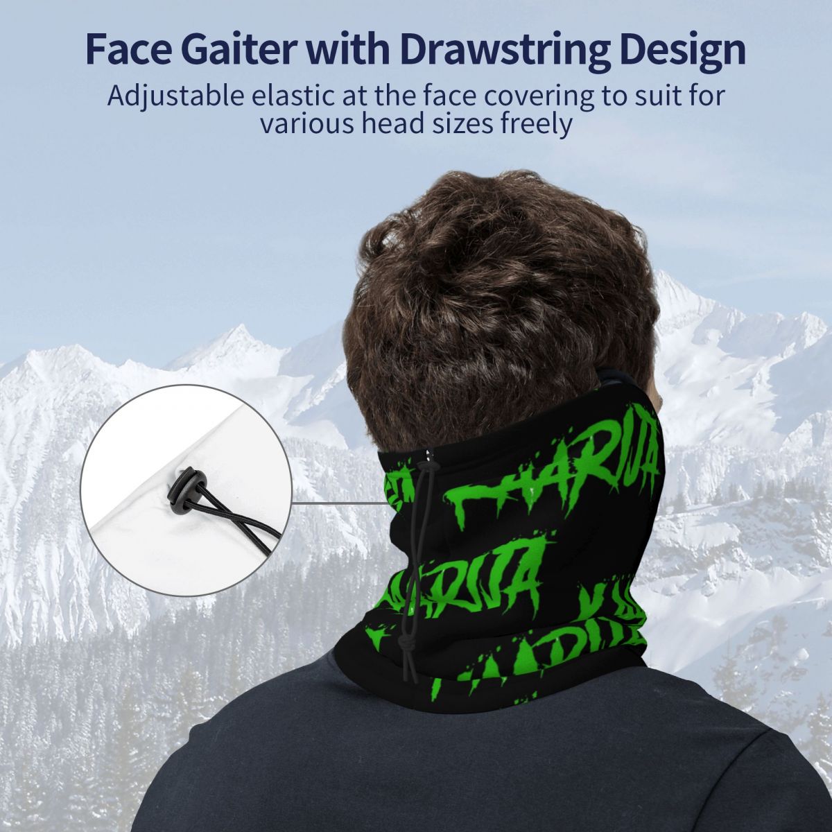 Kaarija Logo Bandana Neck Gait - Cycling Face Mask 评论和价格