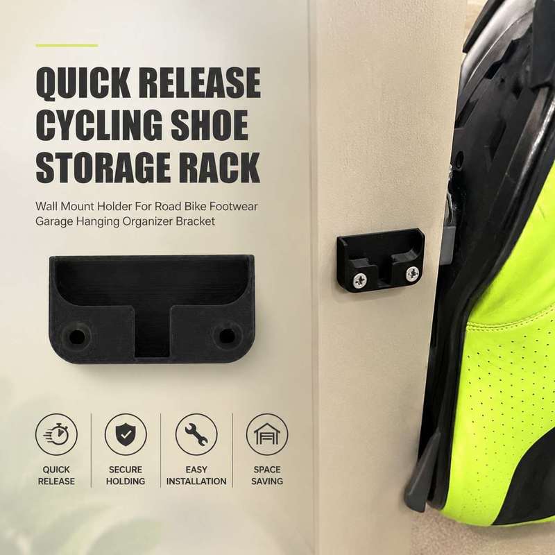 Quick Release Cycling Shoe Sto - Cycling Gear Wall Hanger 评论和价格