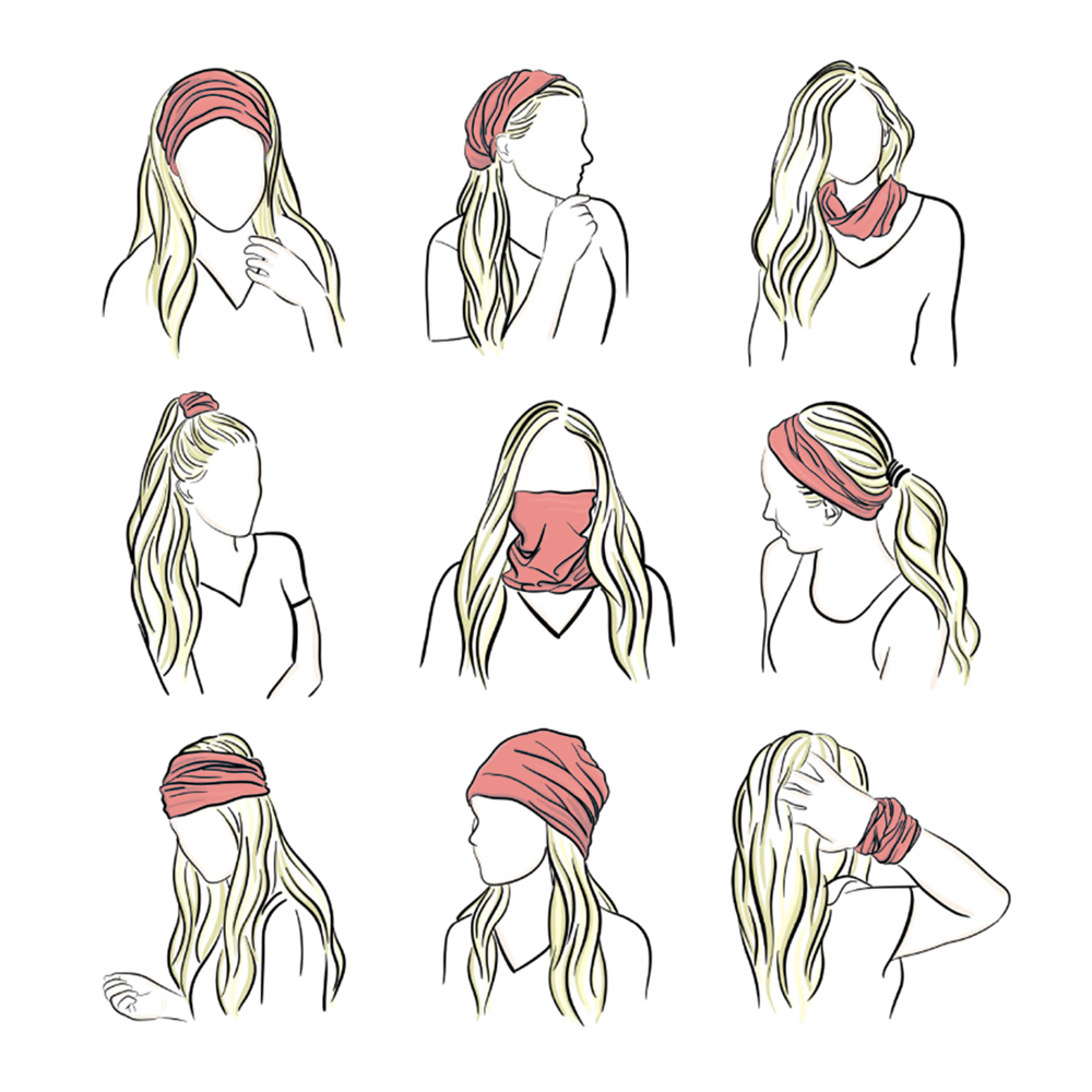 Purple Balaclava Women Running - Cycling Gear Women 评论和价格