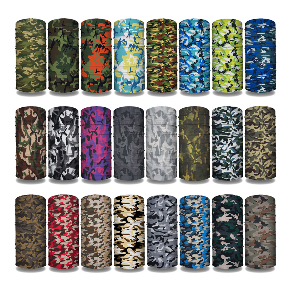 CM01-CM33 Camo Printed Bandana - Cycling Gear Women 评论和价格