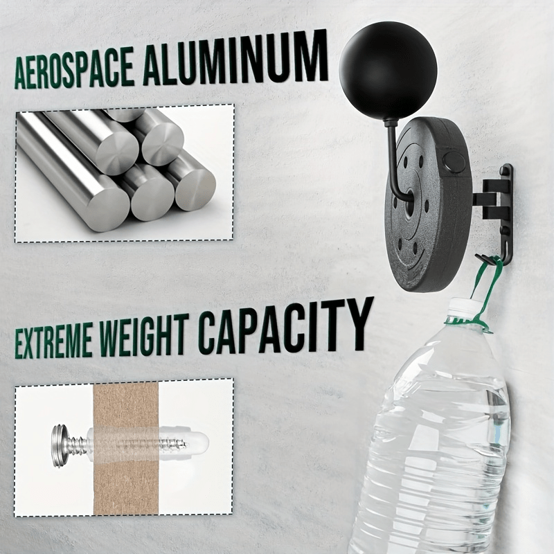 Premium Aluminum Alloy Stainle - Cycling Gear Wall Hanger 评论和价格