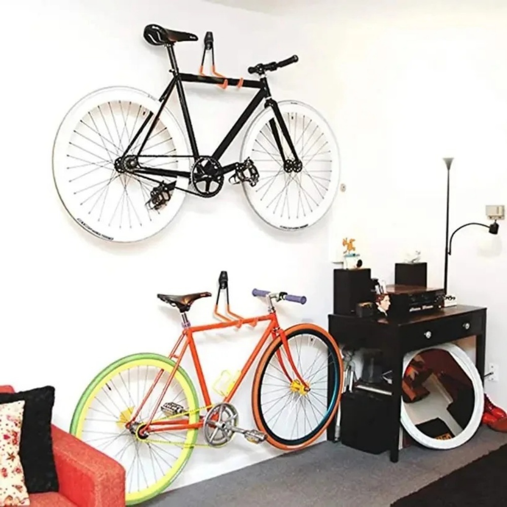 Heavy Duty Metal Bike Wall Mou - Cycling Gear Wall Hanger 评论和价格
