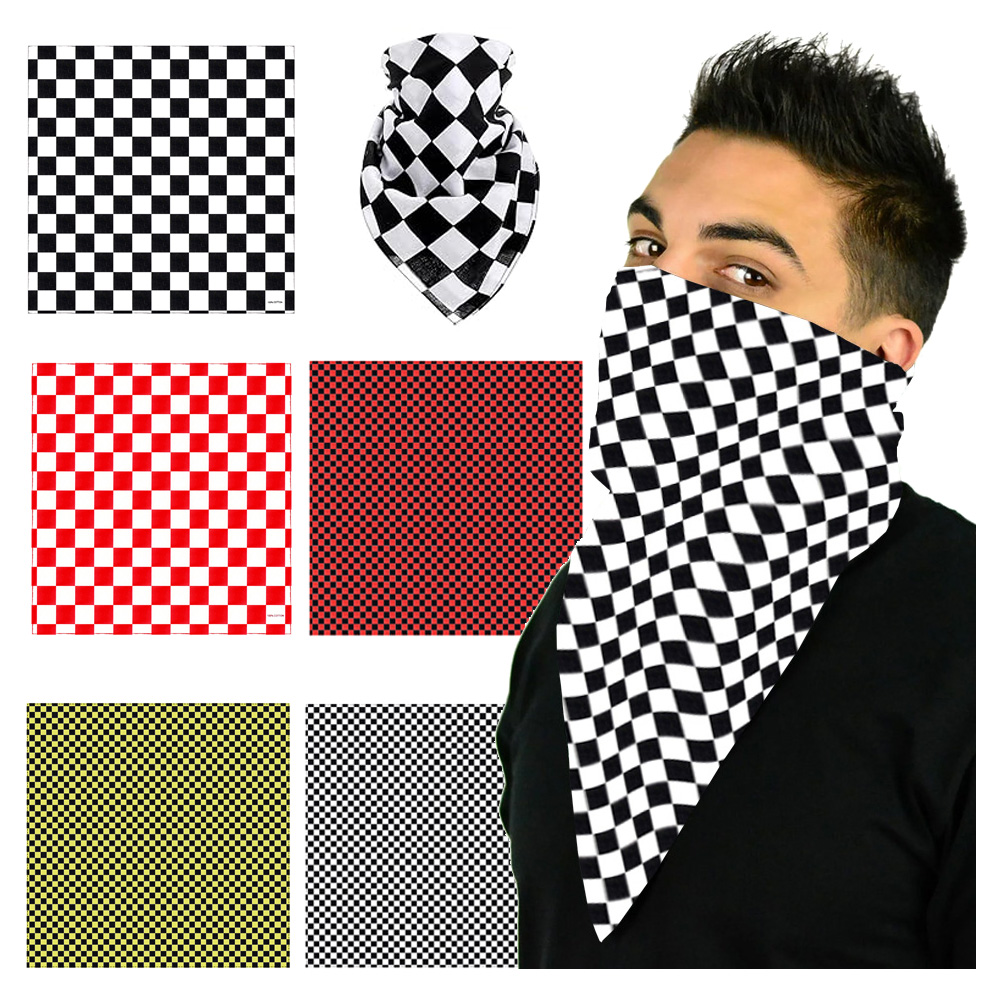5 Styles Racing Checkered Flag - Cycling Gear Pas 评论和价格