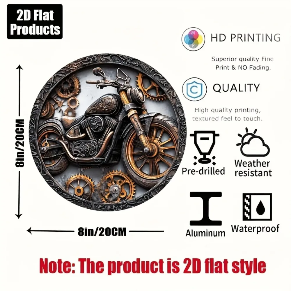 Motor cycle Vintage Metal Sign - Cycling Gear Gifts 评论和价格