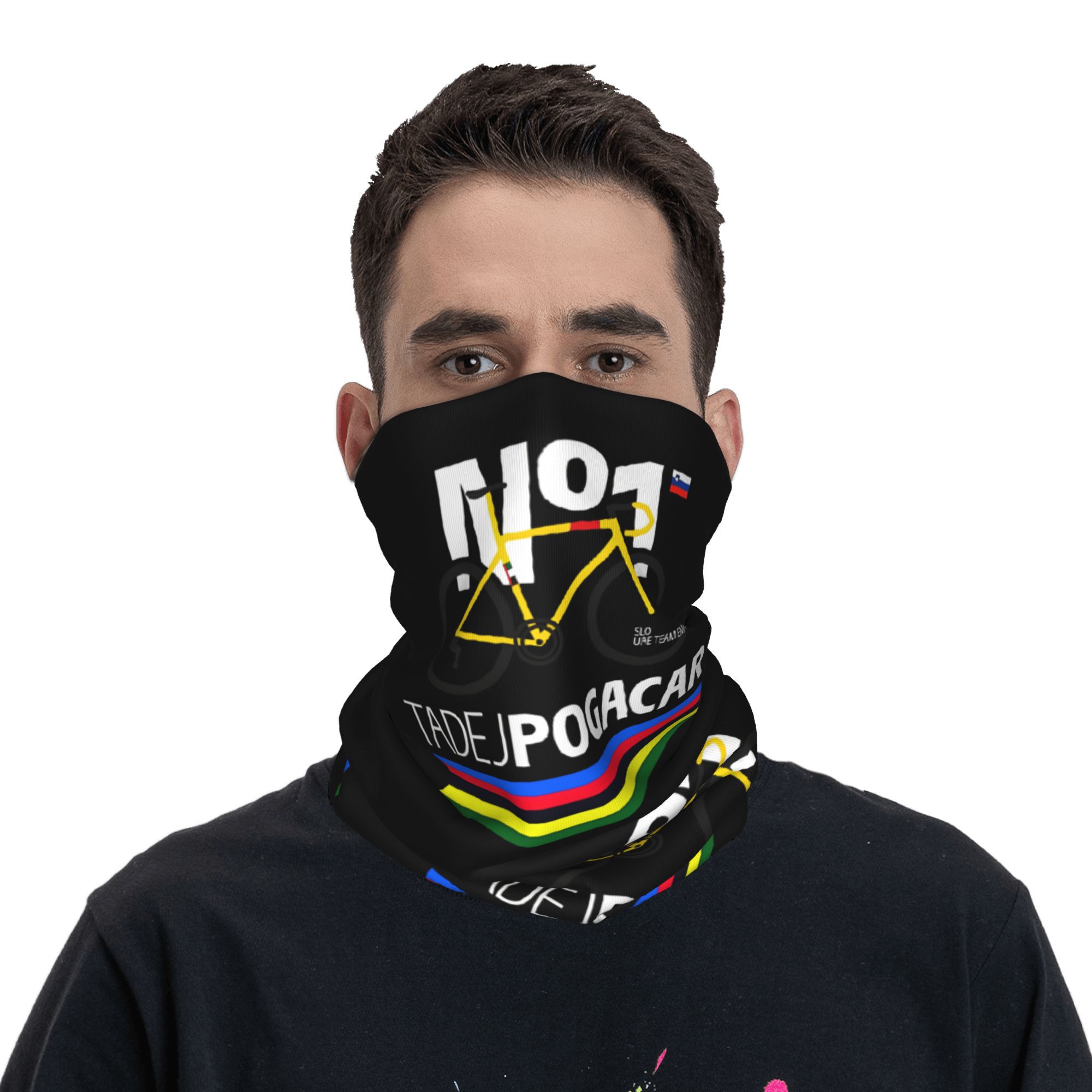 Tadej Pogacar Bicycling  Banda - Cycling Face Mask 评论和价格