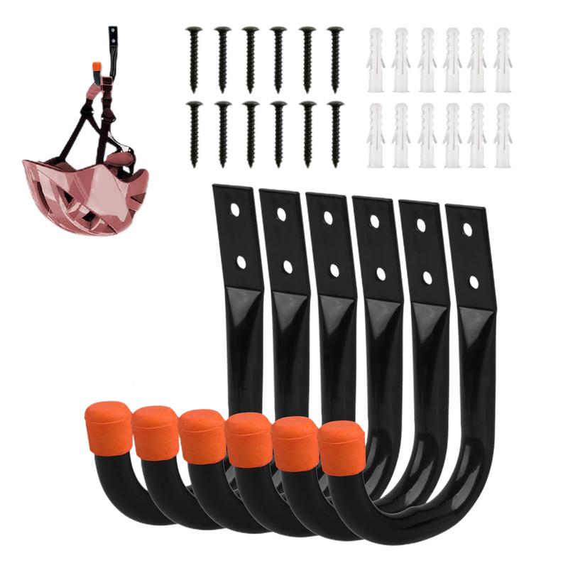 6PCS/Set Bike Wall Mount Hooks - Cycling Gear Wall Hanger 评论和价格