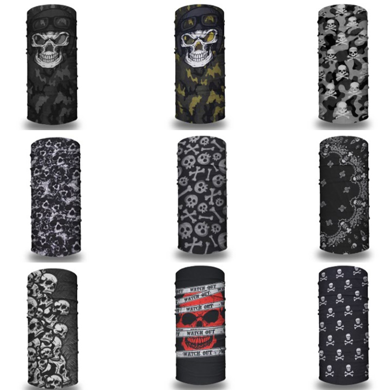 Skull Pattern Sunscreen Tube C - Cycling Gear Gifts 评论和价格