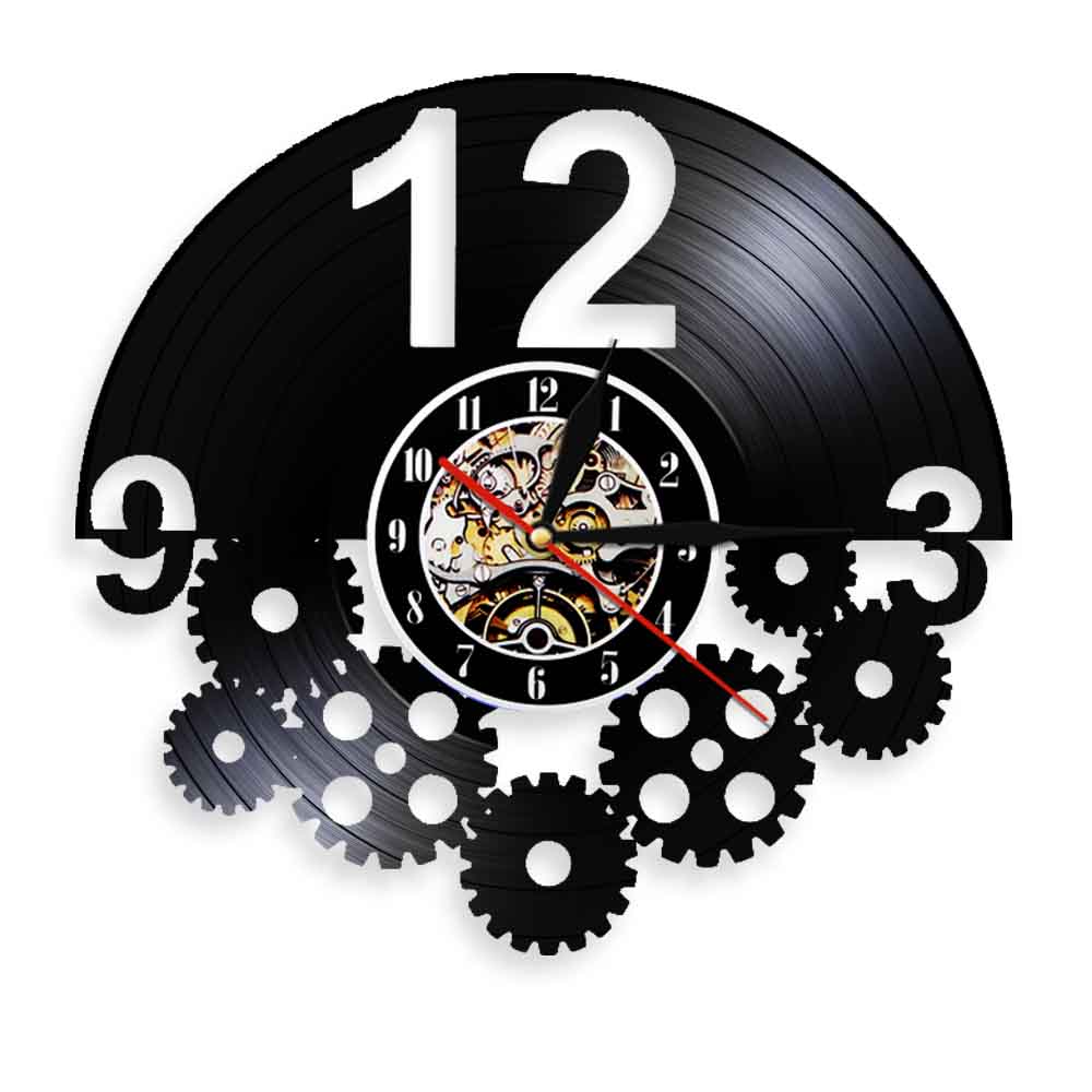 Gears and Cogs Vinyl Record Wa - Cycling Gear Gifts 评论和价格