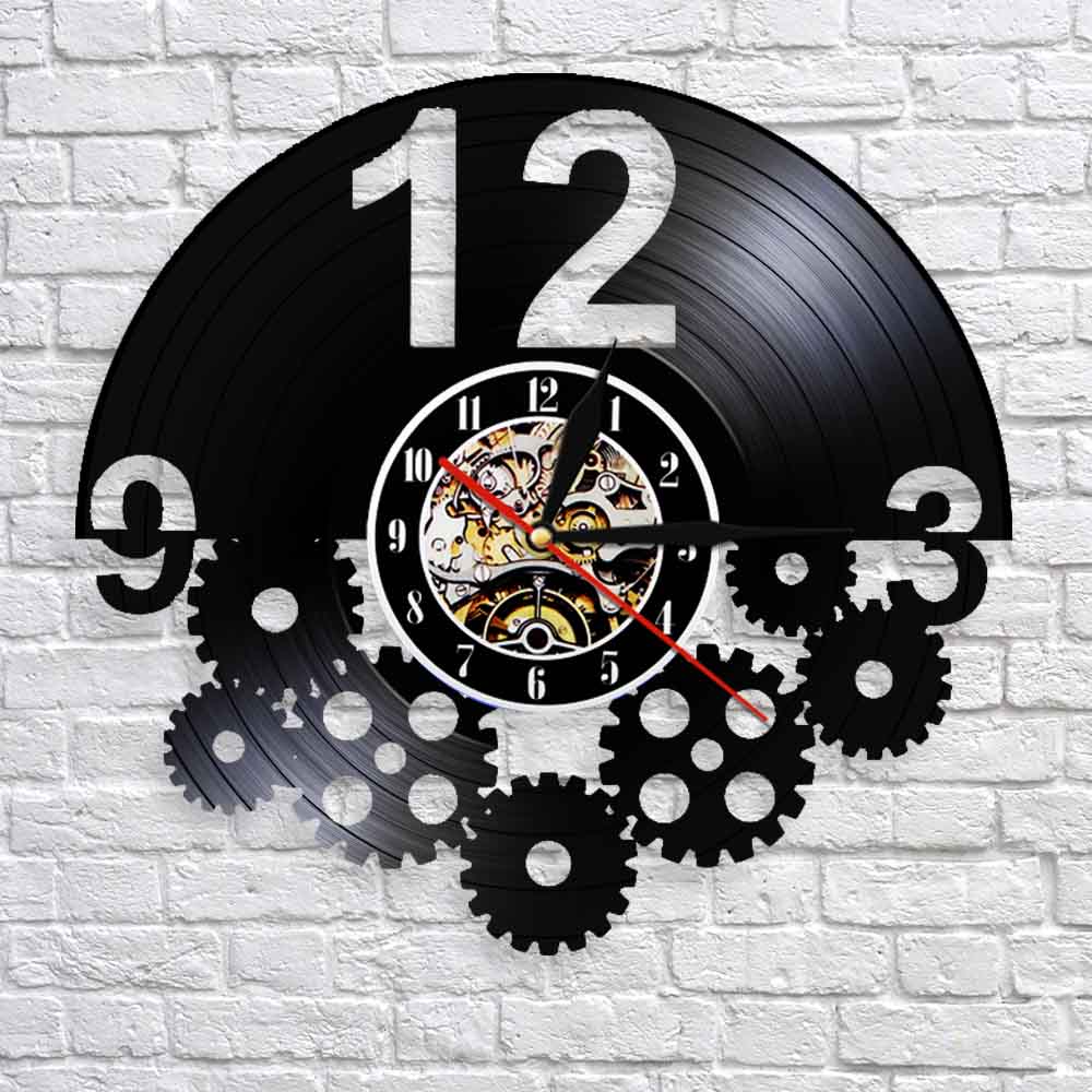 Gears and Cogs Vinyl Record Wa - Cycling Gear Gifts 评论和价格