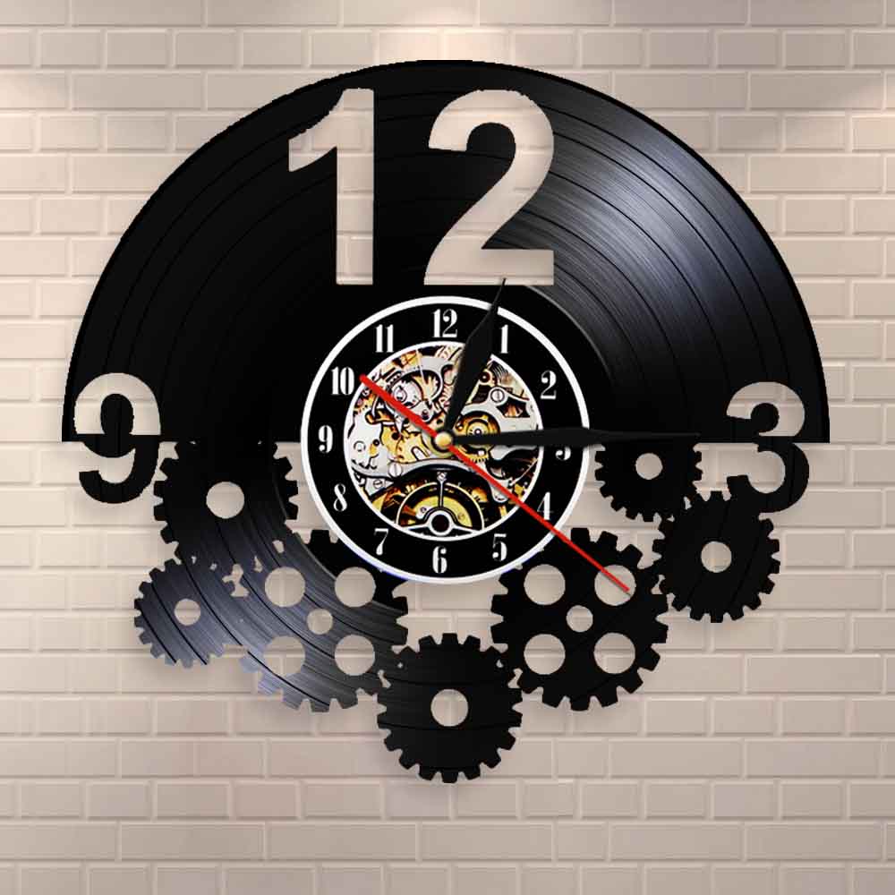 Gears and Cogs Vinyl Record Wa - Cycling Gear Gifts 评论和价格