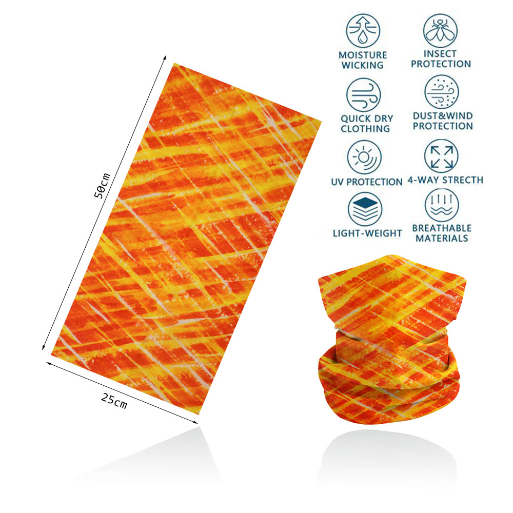 Colorful Prints Hair Bandana H - Cycling Gear Women 评论和价格