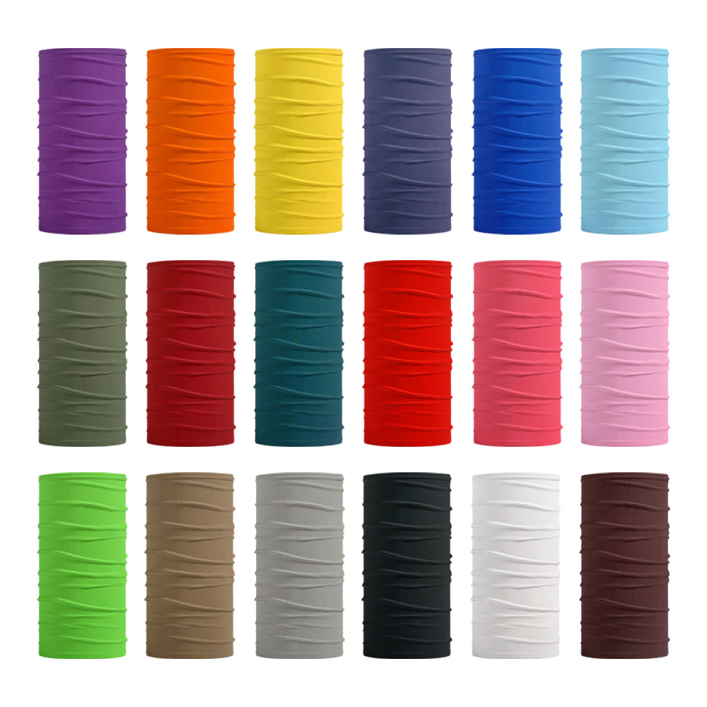 Seamless Solid Color Bandanas  - Cycling Gear Man 评论和价格