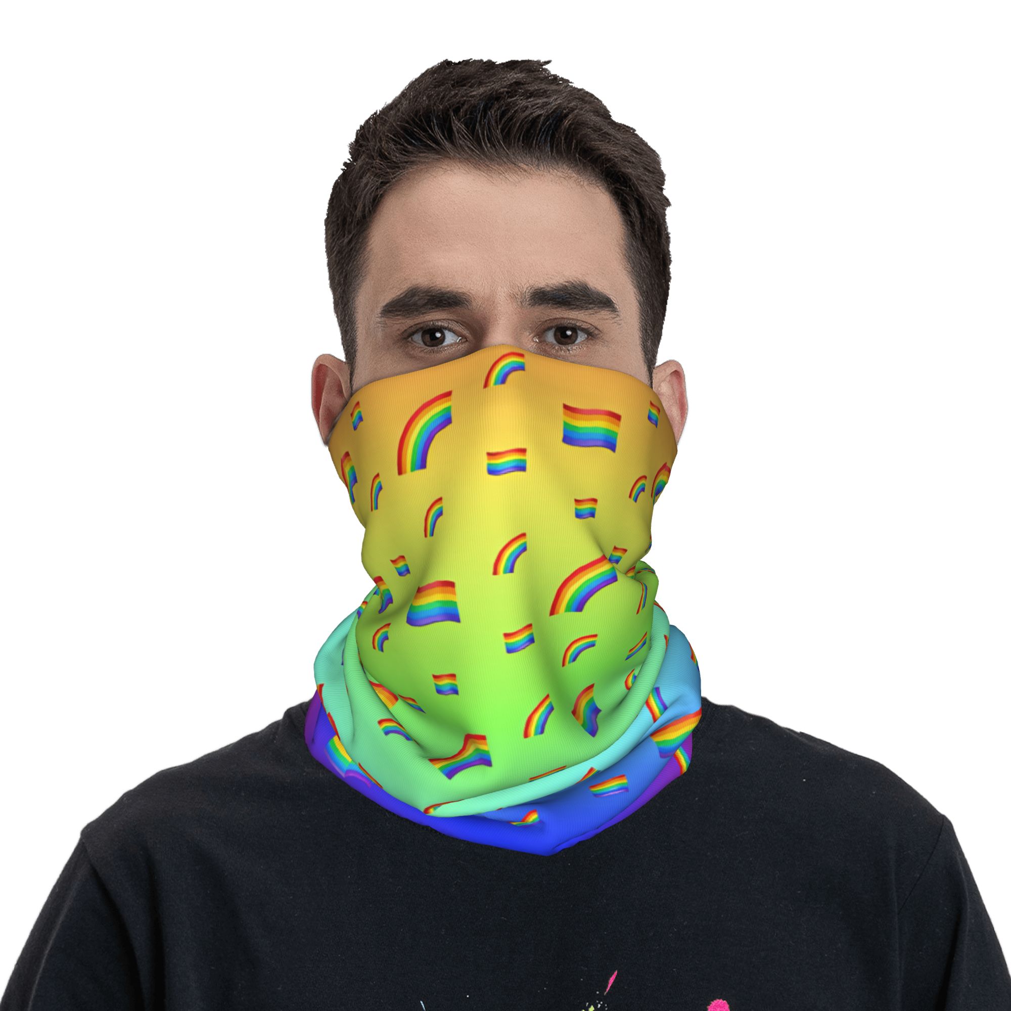 Agender Lgbt Balaclava Hiking  - Cycling Face Mask 评论和价格