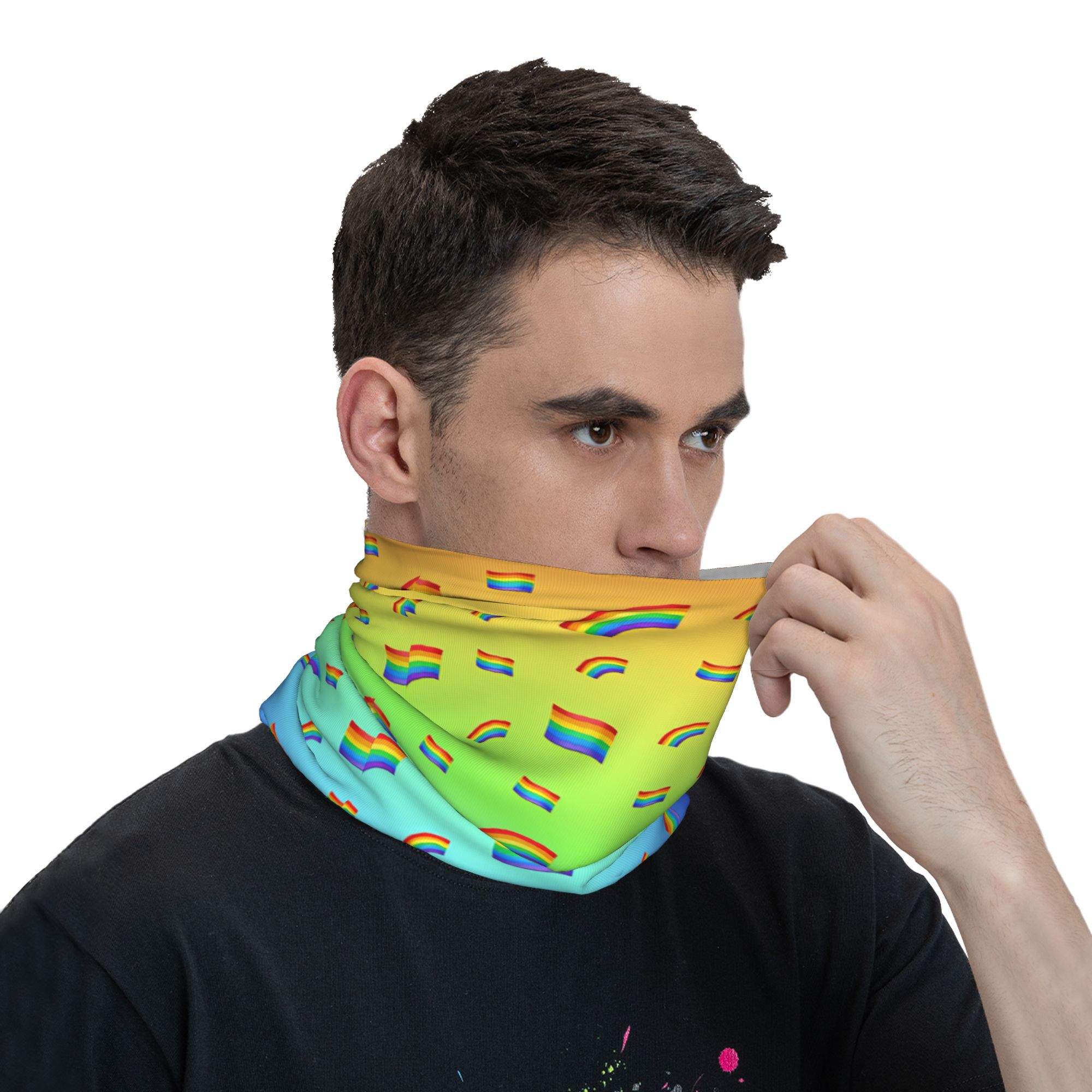 Agender Lgbt Balaclava Hiking  - Cycling Face Mask 评论和价格