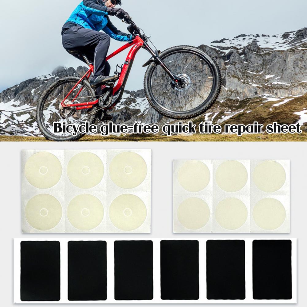 Mtb Bicycle Tire Patch 6pcs Bi - Bike Tube Repair Kit 评论和价格