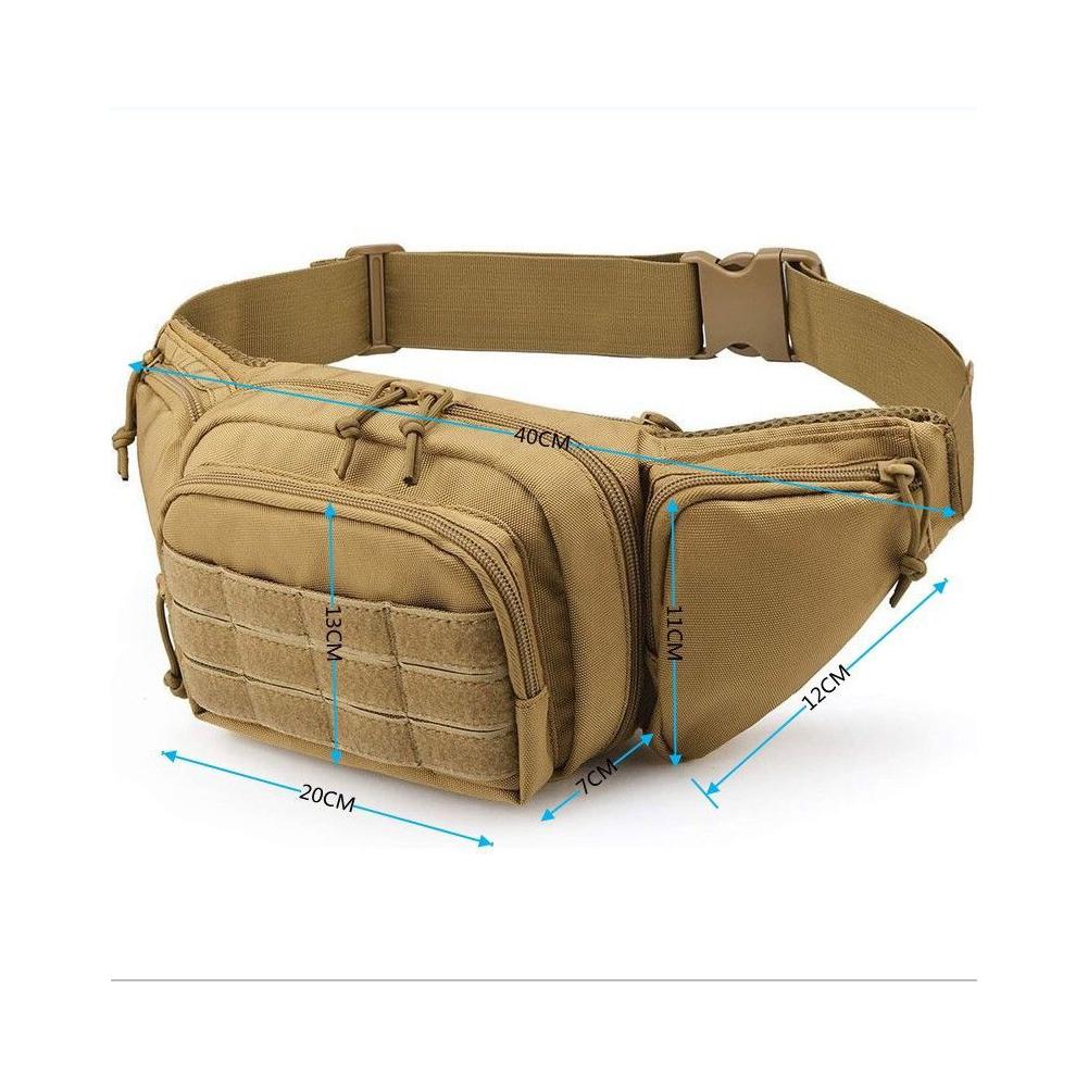 Tactical Waist Pack Waterproof - Cycling Gear Man 评论和价格