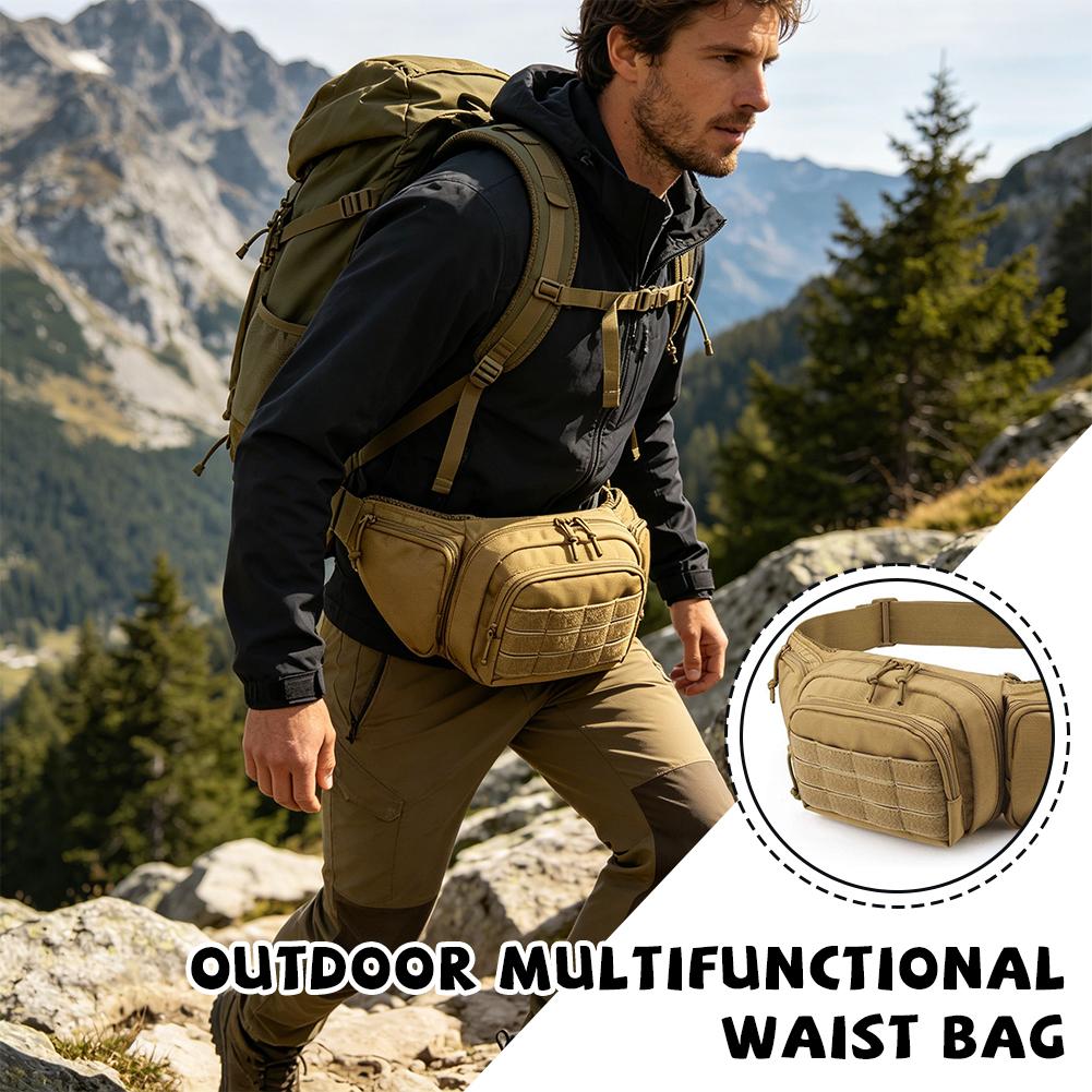 Tactical Waist Pack Waterproof - Cycling Gear Man 评论和价格