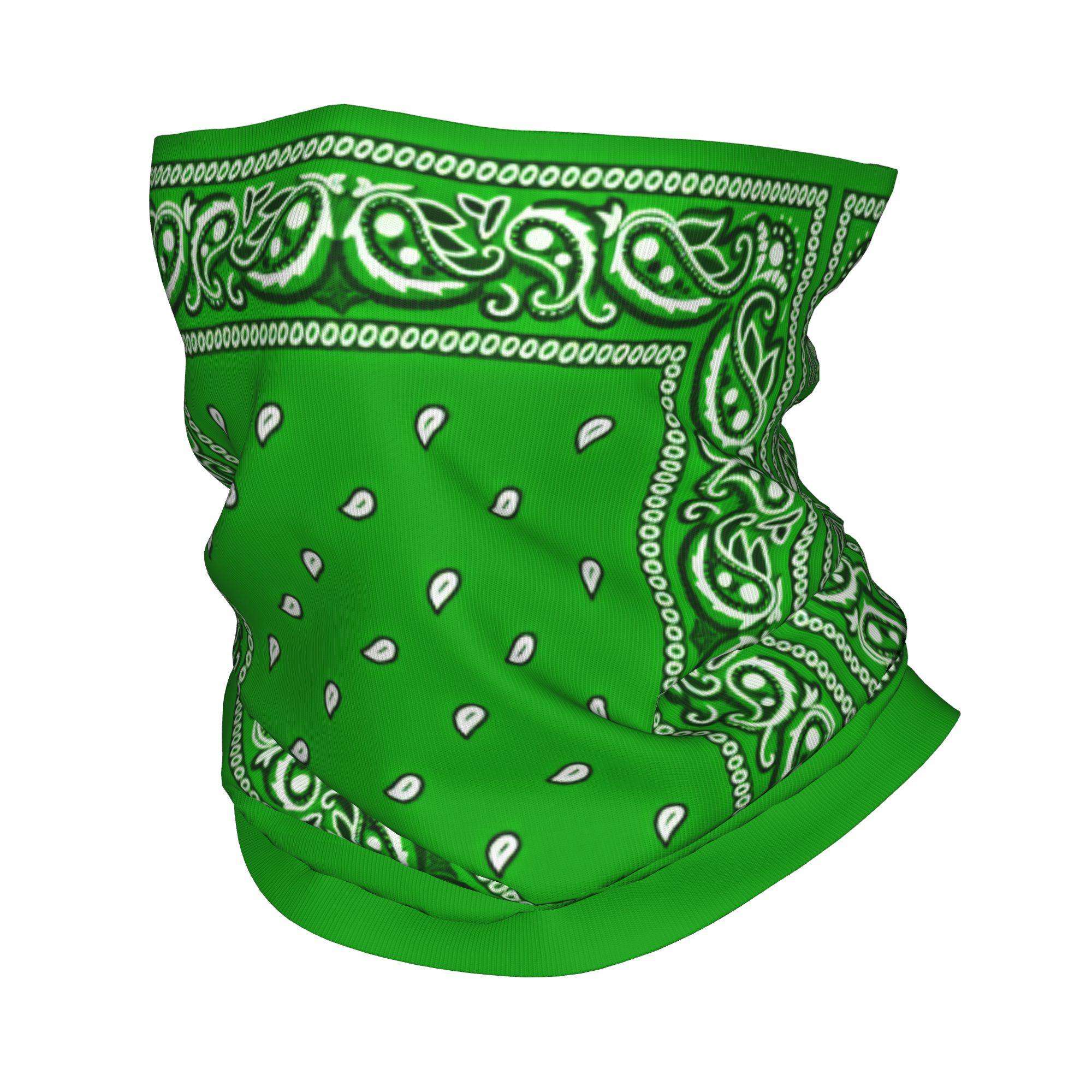 green Bandana  Cool Cycling Ma - Cycling Face Mask 评论和价格