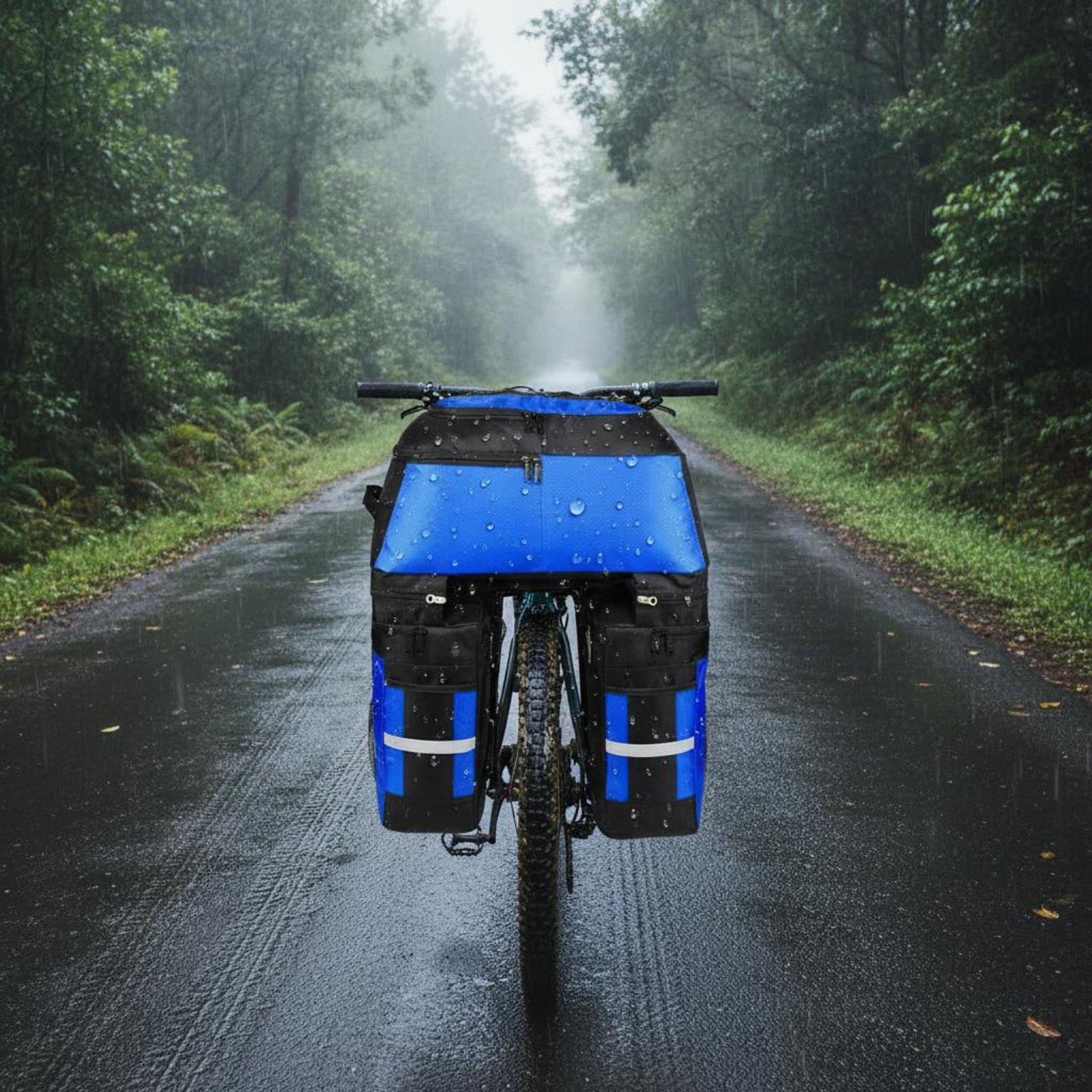 Rear Rack Pannier Bag Rain Cov - Cycling Gear In Rain 评论和价格