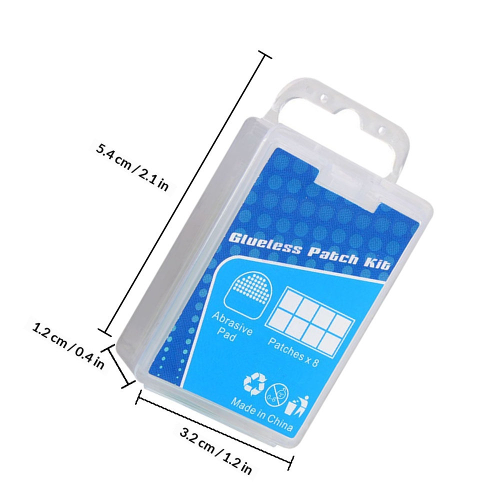 1Set Transparent Bike Repair P - Bike Tube Repair Kit 评论和价格